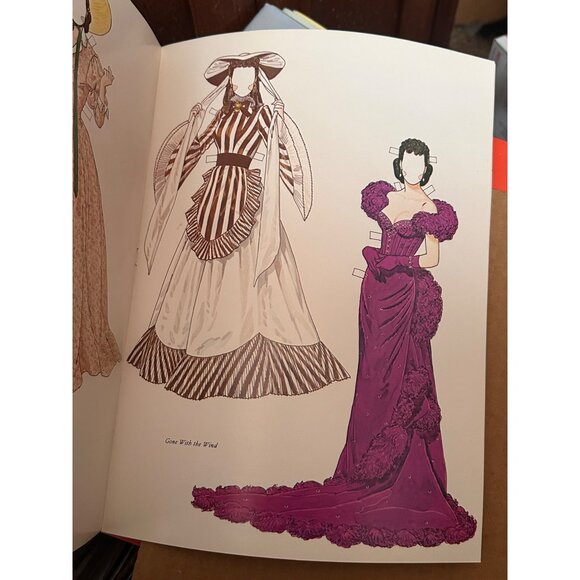 Vivien Leigh Paper Dolls Book By Tom Tierney - Picture 7 of 7